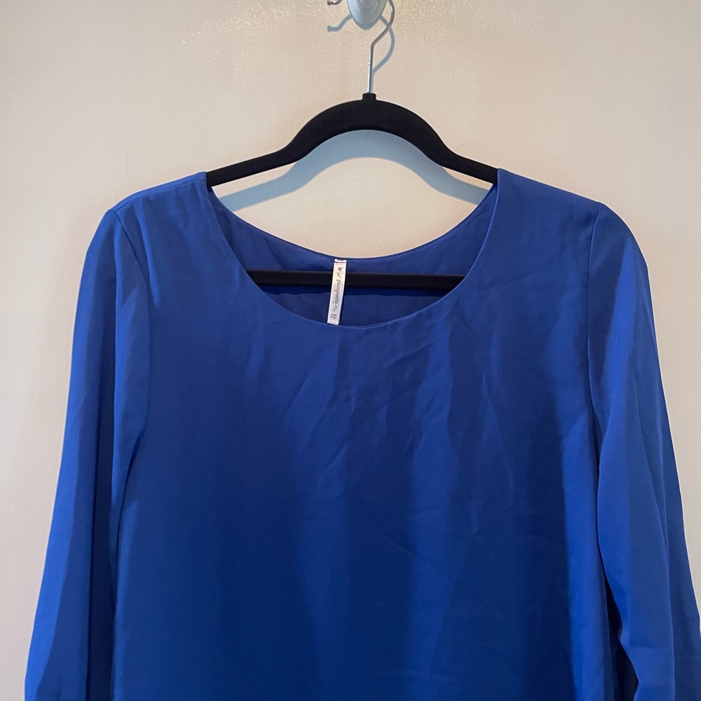 Blue Tunic Top - Picture 2 of 5
